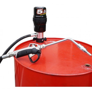 Pompe pneumatique pour huile moteur - Débit : 15,5 ou 21,5 L/min