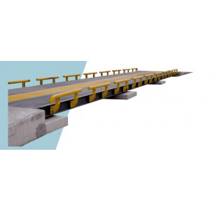 Pont bascule modulaire  - Charpente très haute résistance 80 tonnes