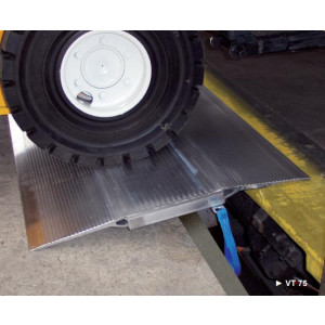 Pont de chargement amovible en aluminium  - Aluminium - Longueur : 550 ou 575 mm - Capacité : 4000 ou 1200 kg/unité