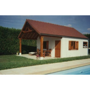 Pool house béton - La gamme PALMIA Béton