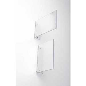 Porte Etiquette - Lot de 10 - Porte étiquette - Plexiglas - 2 Formats : 10/15 cm vertical ou horizontal