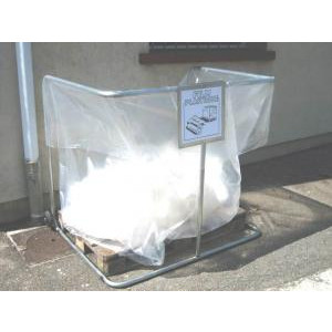 Porte sac poubelle 1400 Litres - Support sac 1400 L
