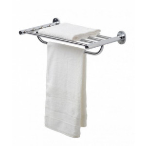 Porte-serviettes 55 cm - Acier chromé