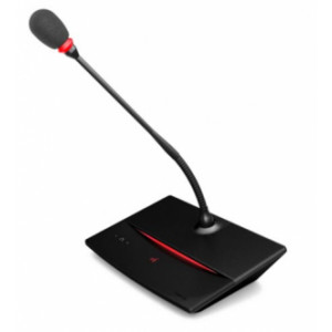 Poste délégué filaire à poser - Bas-parleur - Microphone fixe de 30 cm anti-GSM