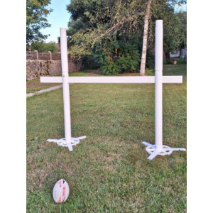 Poteau de rugby en kit - Polyvalence sans pareille