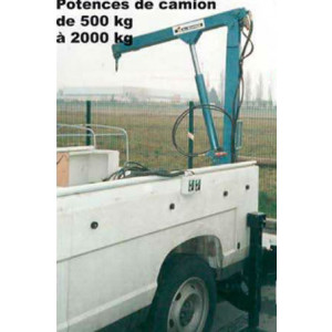 Potence électrique pour camion - Force de levage : 2000 kg