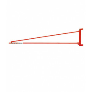 Potence murale triangulée légère porte outils - Capacité de levage (kg) : 50 à 100 kg