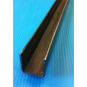 Profil à froid en U ou en cornière - Profilé en acier noir pour construction métallique 
