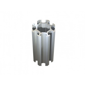 Profilé aluminium 8 départs - Conditionnement par barres de 6m ou 5m