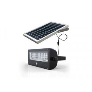 Projecteur solaire autonome 700 lumens - Projecteur autonome avec panneau solaire déporté