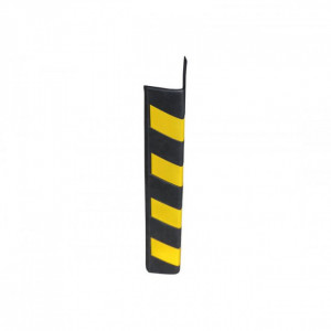 Protection angle de mur à visser longueur 2m jaune et noir