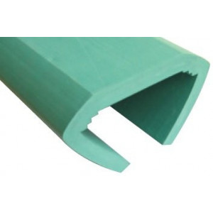 Protection d'angles pour murs - Longueur : 2 m - Largeur de la gorge : de 60 à 85 mm - Profondeur de la gorge : 52 à 58 mm
