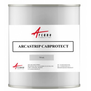 Protection de Cabine de Peinture - Pelable Blanc Opaque - ARCASTRIP CABPROTECT : Revêtement temporaire pelable 
