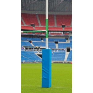 Protection pour poteaux de rugby diamètre 120 mm - Pour poteaux Ø 90 à 120 mm - Densité 20kg/m3 – Hauteur 2 m 