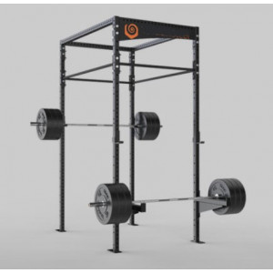 Rack à squat personnalisable musculation et gym - Rack squat avec paire de supports barre olympique