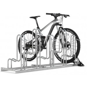 Rack à vélo pour VTT - Acier - 2 à 6 places - Largeur : 700 à 2100 mm