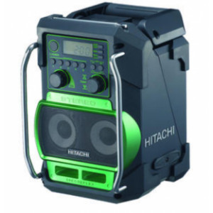 Radio de chantier Hitachi - 2 x 5 W + Bass reflex