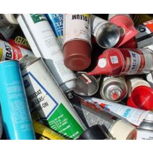 Recyclage aerosol - Capacité:  jusqu'à 200 aérosols