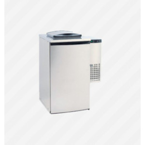 Refroidisseur de déchets 1 porte - Capacité : 240 litres - Dim(LxPxH) : 1020 x 870 x 1290 mm