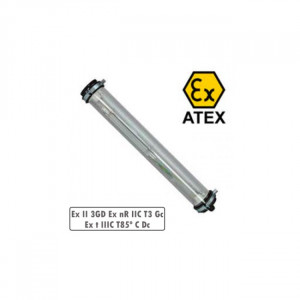 Réglette ATEX Led 36W - Boitier étanche pour 2 tubes LED 36W