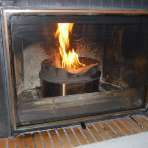 Rehausse pour brûleur à granules  - Permet de gagner 60 minutes de chaleur