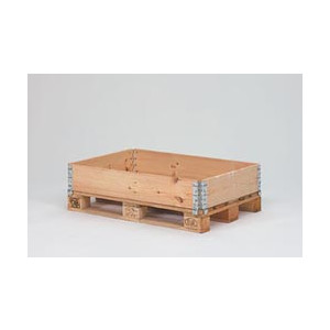 Rehausses bois épaisseur 2,0 mm, - Avec 4 charnières galvanisées