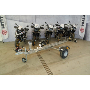 Remorque pliante Quickload 1 moto - Pour une moto - Chargement aisé et sécurisé - Charge Max: 320 kg