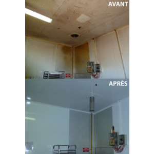 Rénovation électro peinture laboratoire agro alimentaire - Garantit les normes sanitaires strictes