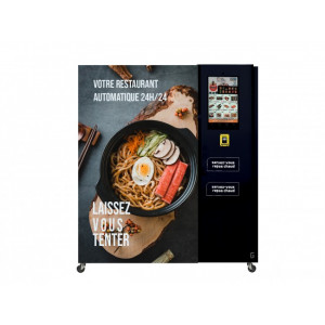 Restaurant automatique  24/24 - Distributeur automatique de plats frais et chauds 24/24