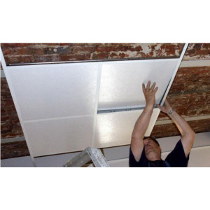 Revêtement de plafond joint bi-composants - Dim : 0.36 m2 ou 0.72 m2