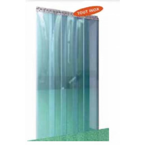 Rideau à lanières PVC souple - Type PVC : standard - grand froid
