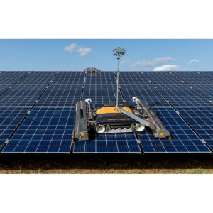 Robot de nettoyage pour panneaux solaires - Jusqu’à 1 600 m²/h