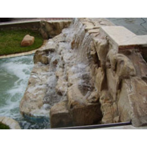 Rochers artificiels - Décoration de piscines et aires d'eau
