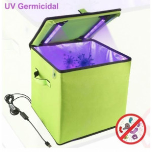 Boîte de désinfection a tube lumineux UV - Tuez 99,9% des moisissures, bactéries, germes et virus