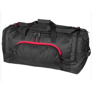 Sac de sport personnalisable multipoches - Matière : 100 % polyester - Multipoches
