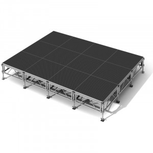 Scène Podium All Terrain™ - Capacité de charge : 1270 kg/m2 ou 750 kg/m2
