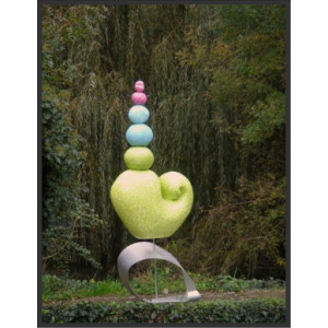 Sculpture contemporaine urbaine - Douceur - oeuvre artistique