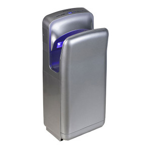 Sèche-mains en ABS a aire pulsé - Séchage : 10 à 12 secondes – 1900 W - Niveau sonore : 72 dB