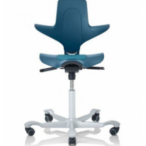 Siège de travail ergonomique Capisco - Siège à roulettes avec assise réglable en hauteur