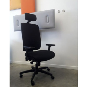 Siège ergonomique personnalisable pathologie Dynamic Chair 4200 - Maintien lombaire avec fluide, avec mousse