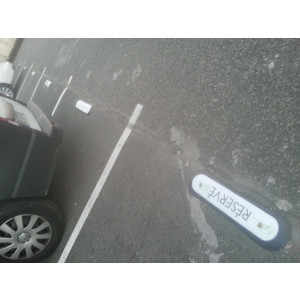 Signalétique pour identification au sol des places de parking - Signalétique au sol pour places de parkings