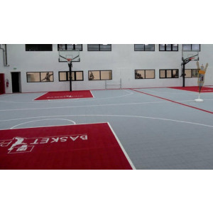 Sol terrain basketball - Terrain standard adulte 32 x 19 soit 608 m²
