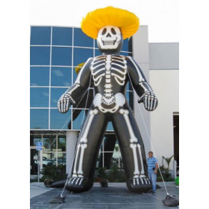 Squelette gonflable - Pour célébrer Halloween