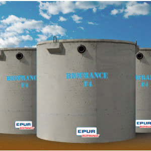 Station d'épuration eaux domestiques 1 cuve - Assainissement compacte jusqu'à 8 EH