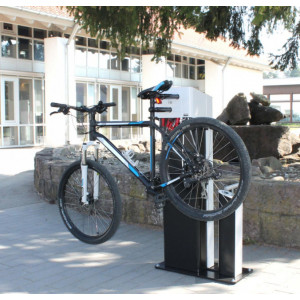Station de réparation et gonflage vélo - Dim : 581 x 690 x 1362 mm