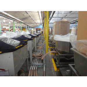 Stockage de produit de matières plastiques granulées - Différents systèmes de stockage et déconditionnement