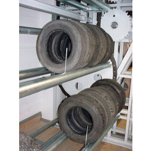 Stockage vertical de pneus - Carrousel vertical pour pneumatiques