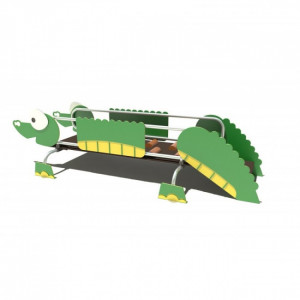 Structure ludique crocodile - Tranche d'âge : De 0 à 5 ans