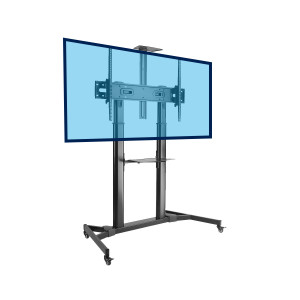 Support mobile pour écran LCD LED X-Large 60´´-100´´ - Pied TV professionnel pour écrans de grandes dimensions
