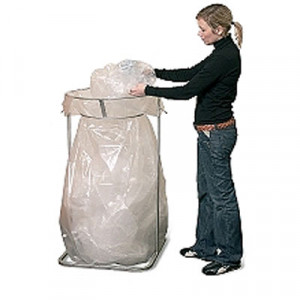 Support sac poubelle pour recyclage - Tri des déchets par types